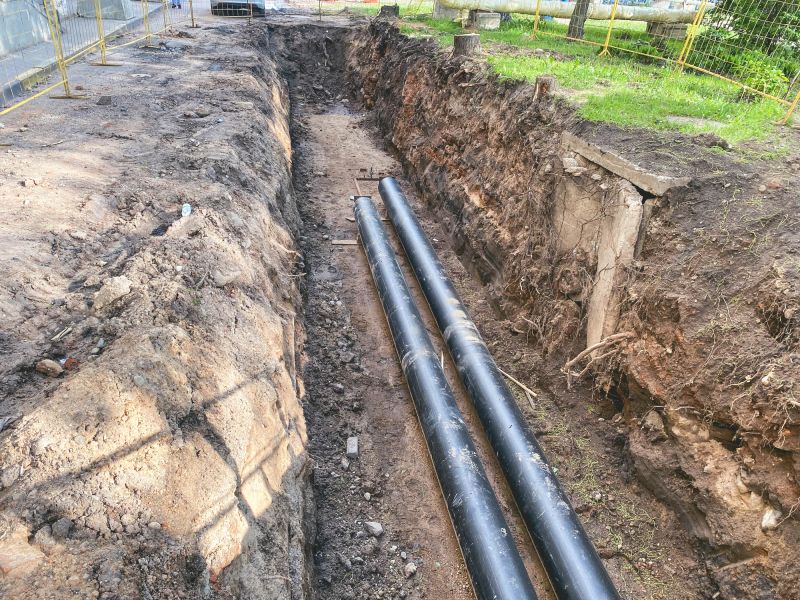 Underground Pvc Pipe Networks