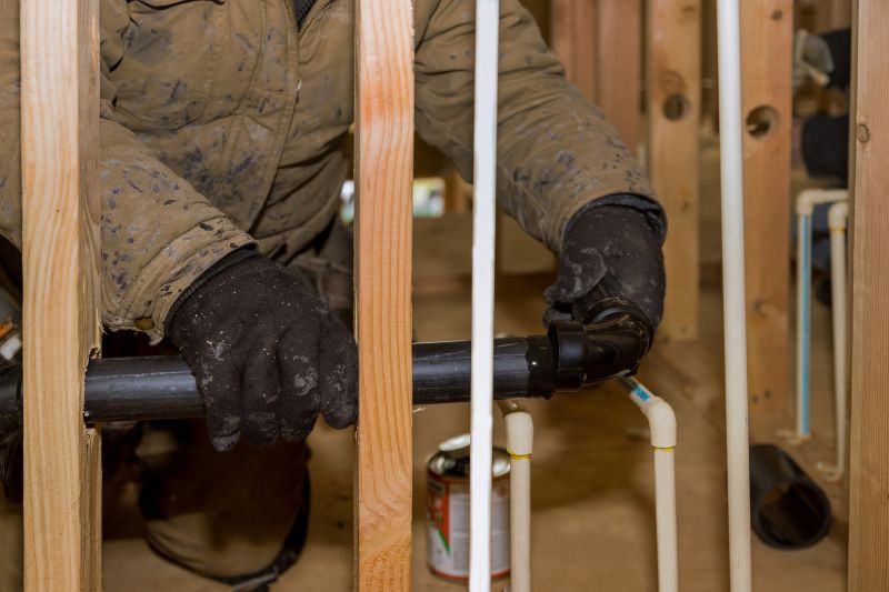 Pvc Pipe Connection Close-up